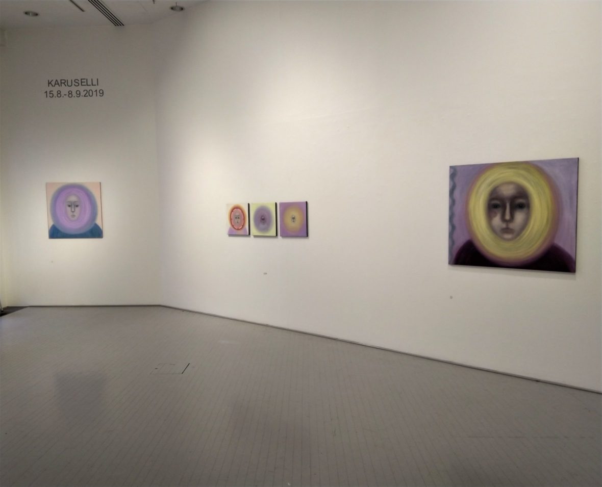 Tm-galleria Karuselli 2019 näyttelykuva