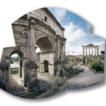 Teoksen nimi: Arco di Settimio Severo, Roma