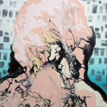 Name of the work: Untitled, 2007, acrylic on canvas, 40×50 cm