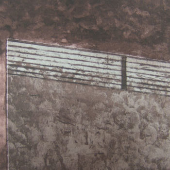 Teoksen nimi: Heijastus pinnalla (A Reflection on the Surface), 2011, 20 x 30 cm