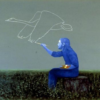 Name of the work: The Blue Painter