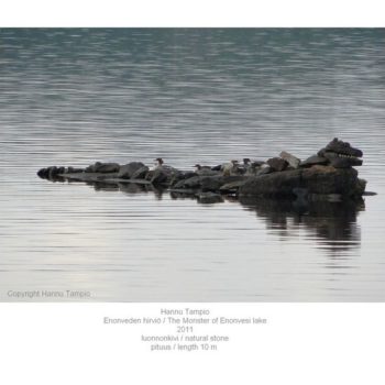 Teoksen nimi: Enonveden hirviö / The Monster of Enonvesi Lake