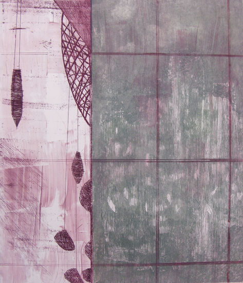 ILOT / JOYS, 7, 2012, monotype, etching, drypoint, 28 x 23 cm