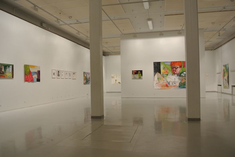 yksityisnäyttely galleria Mältinranta 2013