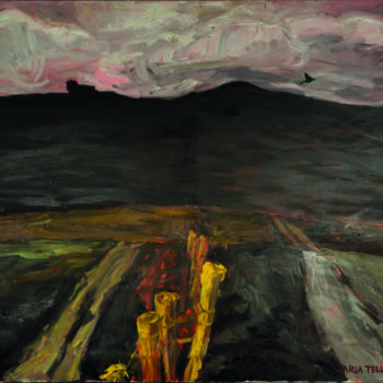 Name of the work: Tie (Pink Sky)