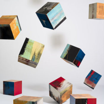 Name of the work: Floating Cubes II