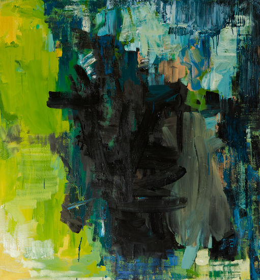 Maalaus, 140x130cm, öljy kankaalle, 2011