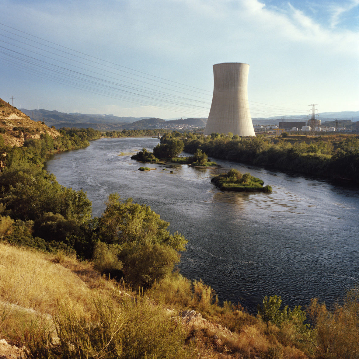 Ascó, Spain, sarjasta Euroopan kauneimmat ydinvoimalat/from the series The Most Beautiful Nuclear Power Plants in Europe