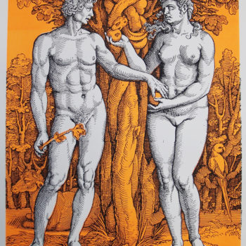 Teoksen nimi: Adam and Eve